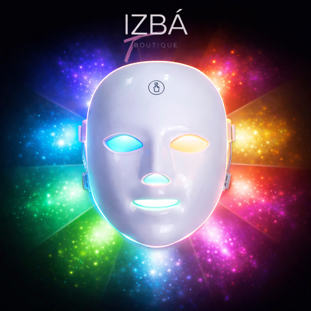 Máscara Led 7 Núcleos fototerapia facial