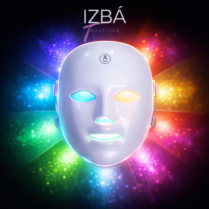 Máscara Led 7 Núcleos fototerapia facial