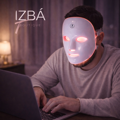 Máscara Led 7 Núcleos fototerapia facial