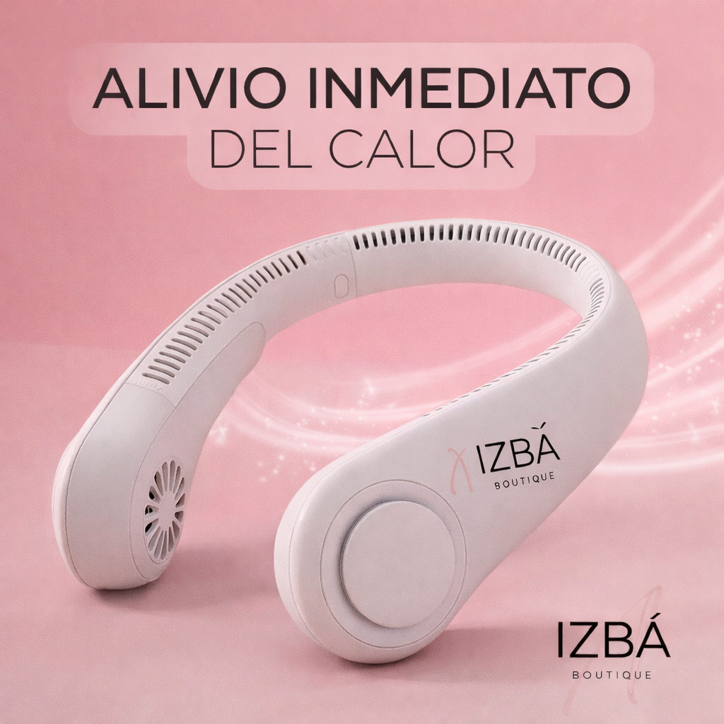 IZBÁ Pure Air (Ventilador de Cuello portatil recargable)